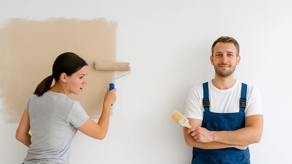 ¿Pintar tú mismo o contratar a un pintor profesional Ventajas, errores y cómo decidir